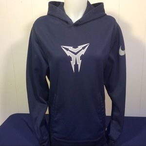 Kobe Bryant Black Mamba Logo Womens Nike Fit Therma Hoodie size small